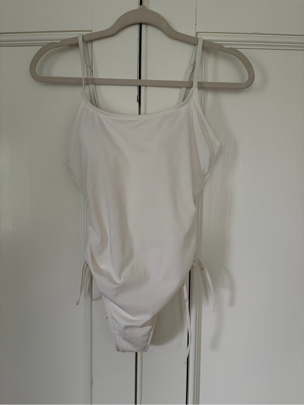Shade & Shore White One-Piece Swimsuit